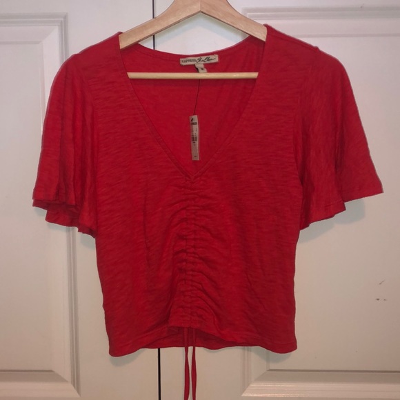 Express rose scrunch tshirt - Picture 1 of 3